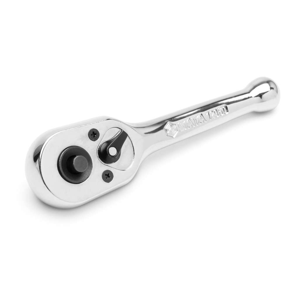 SATA STP12960 3/8" Drive Quick-Release Stubby Ratchet 0