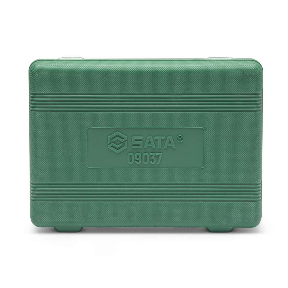SATA GL09037 6-Piece Metric Combination Flex Head Socket Wrench Set 6