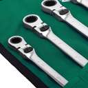SATA ST09043SJ 7-Piece Metric XL Locking Flex Head Ratcheting Wrench Set 4