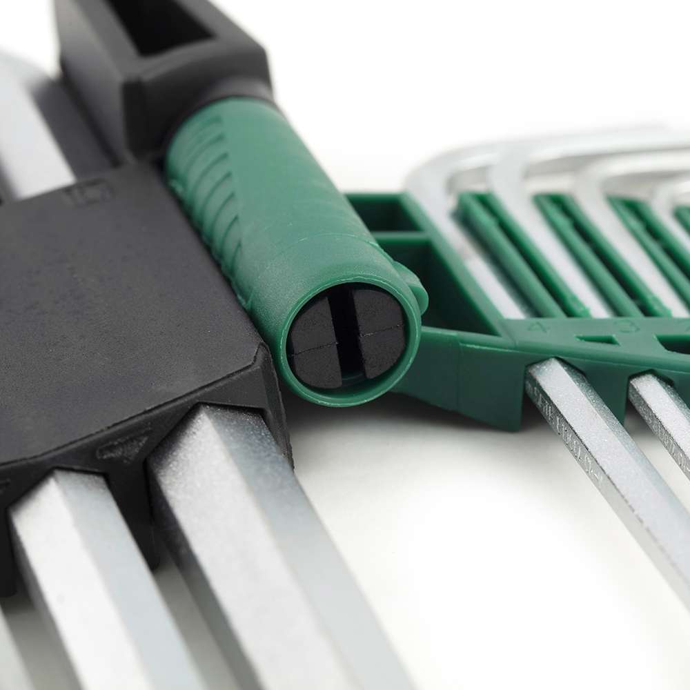 SATA ST09107CHBSJ 9-Piece Extra Long Color Series Black Oxide Hex Key Set 5