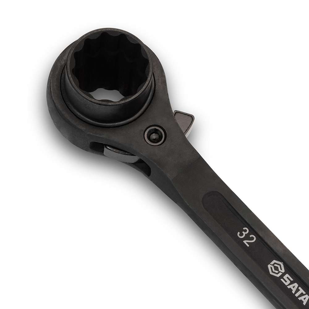 SATA GL47305 Construction Ratcheting Wrench 12 x 14mm 2