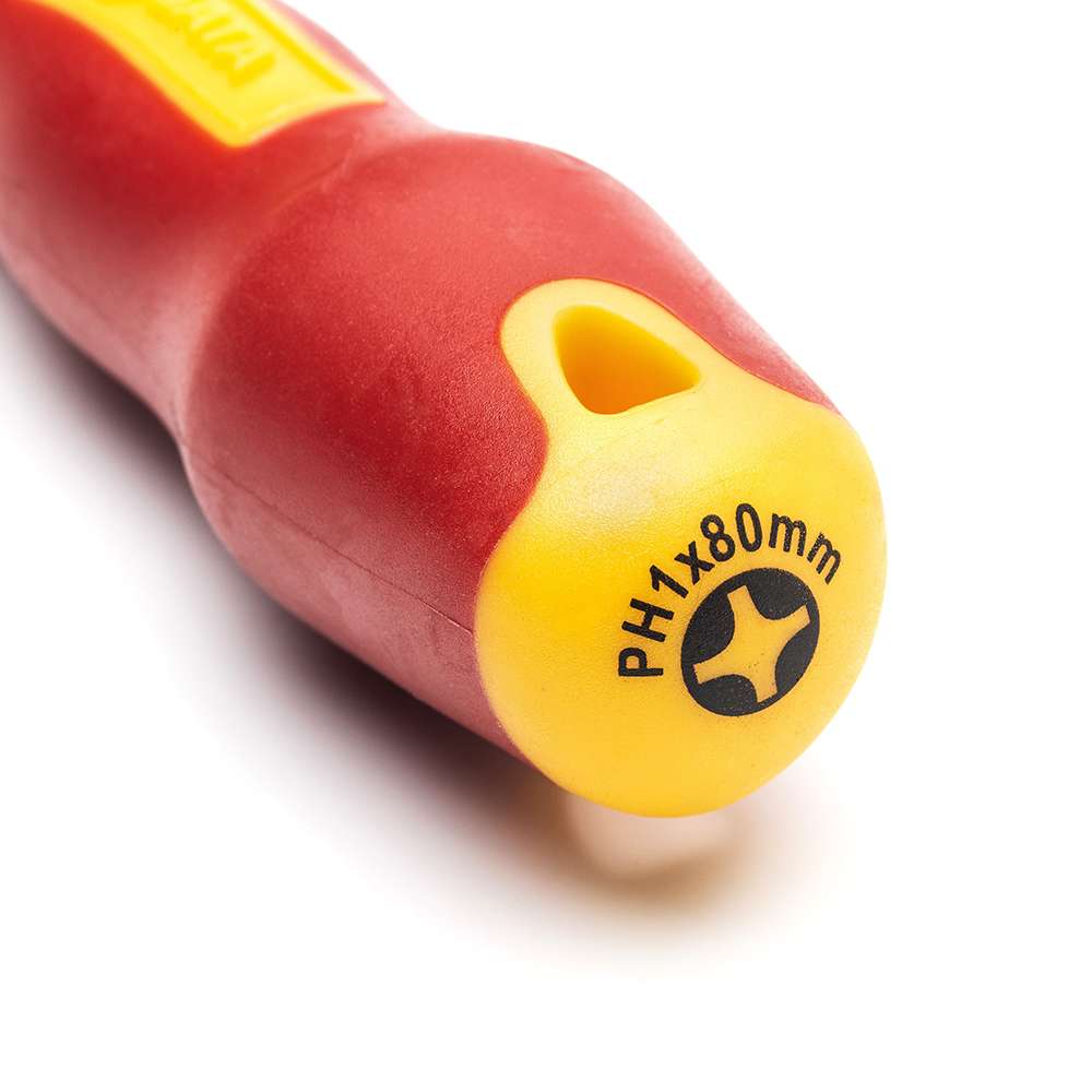 مفكات براغي معزولة فيليبس (VDE) من ساتا سلسلة (T)  قياس (3x150mm) موديل (ST61224SC) 1