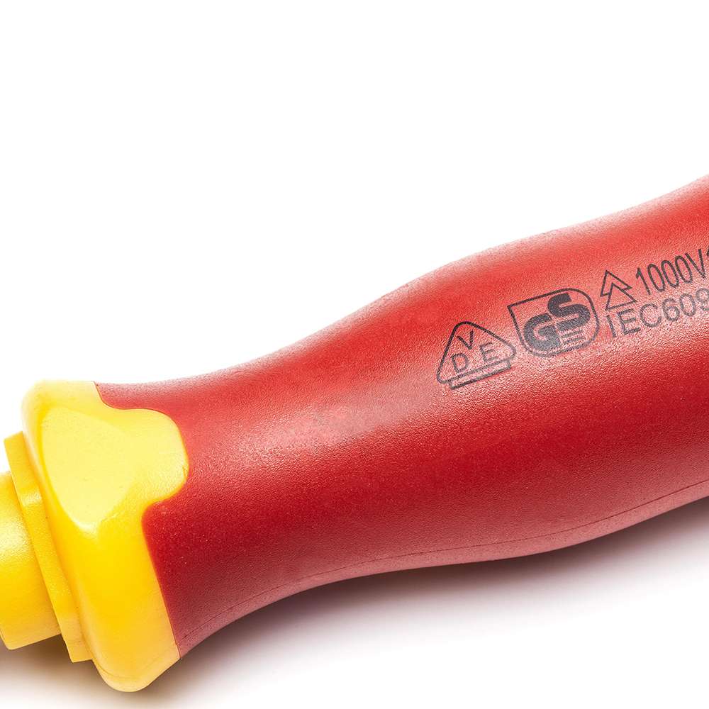 مفك براغي مشقوق معزول (VDE) من ساتا قياس (6.5x150mm) سلسلة (T) موديل (GL61325) 2