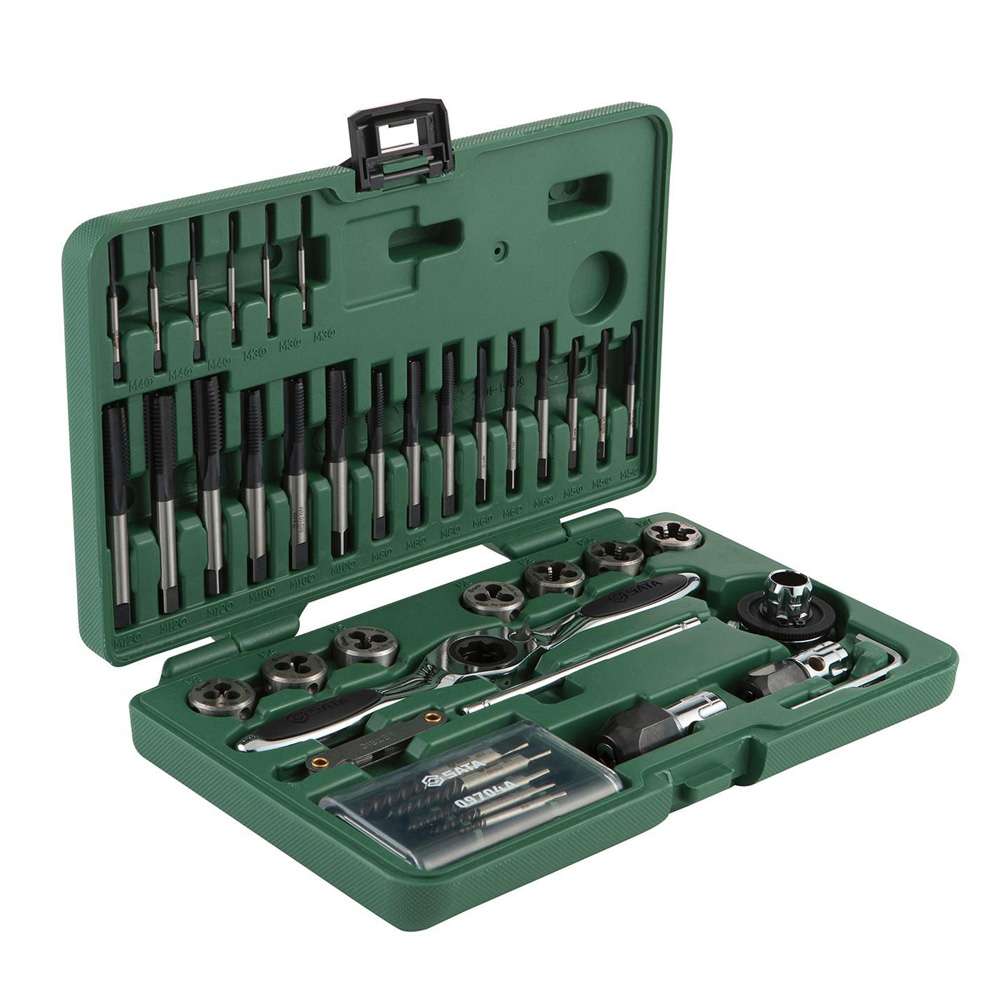 SATA ST50451 40-Piece Ratcheting Tap and Die Set 0