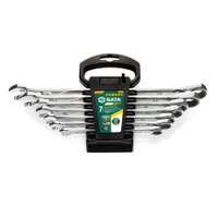 SATA ST08051G 7-Piece Metric 120XP & X6 Combination Ratcheting Wrench Set