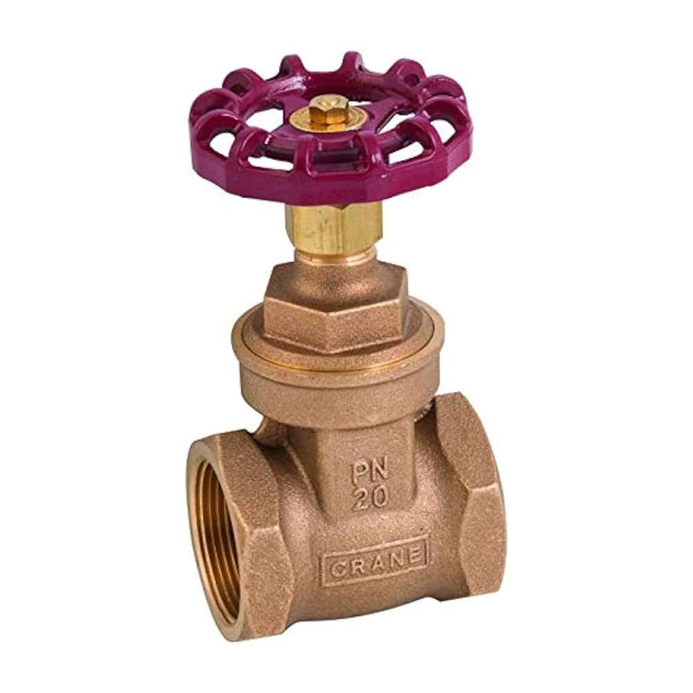 Crane Gate Valve, 1/2", PN20, Compact Design, Positive Shut-Off 0