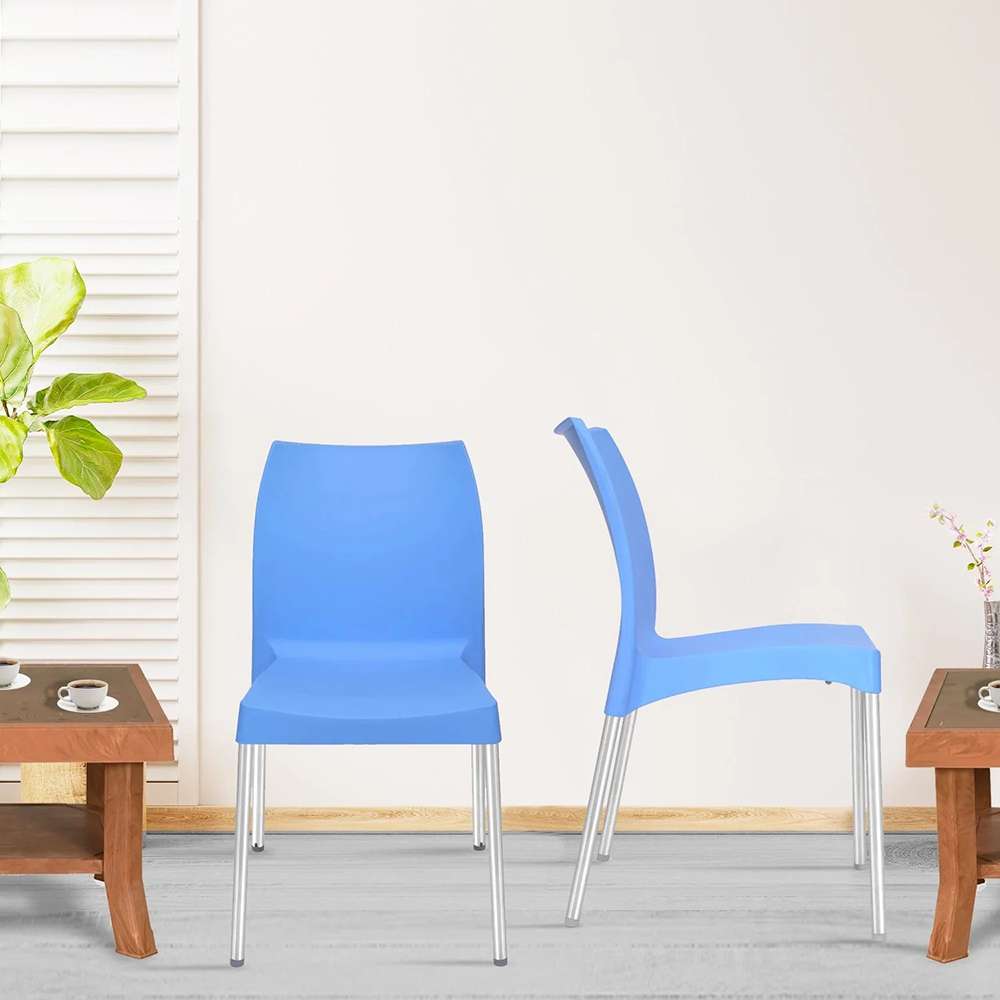 Nilkamal Novella 07 Premium Chair - Blue 1