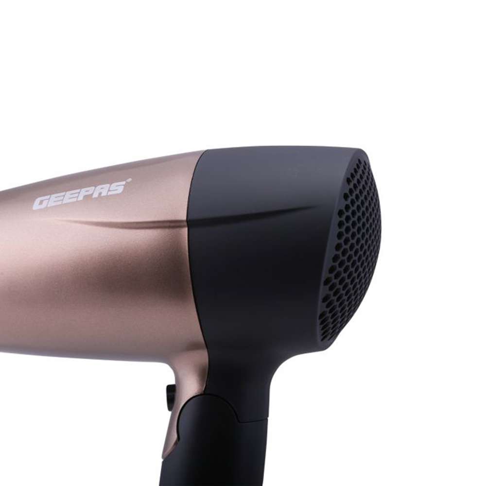 Geepas Mini Electric Hair DryerDual Speed & Dual Temperature Settings Cool Shot Function1600W 2