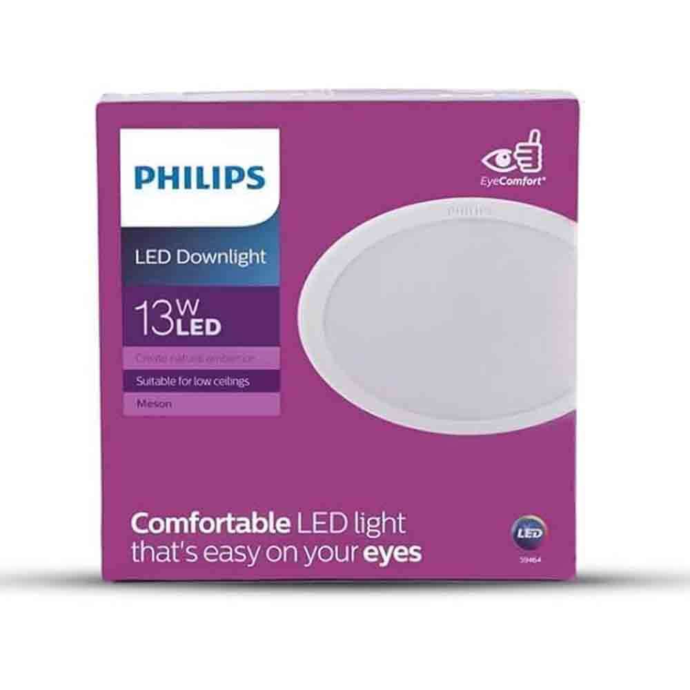 Philips 6500K 13W 125mm Meson Ceiling Comfortable LED Light - White 1