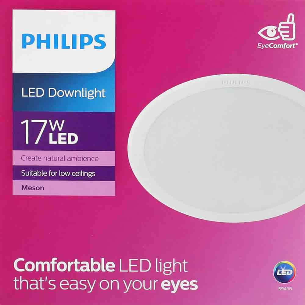 Philips 6500K 17W 150mm Meson Ceiling Comfortable LED Light - White 2