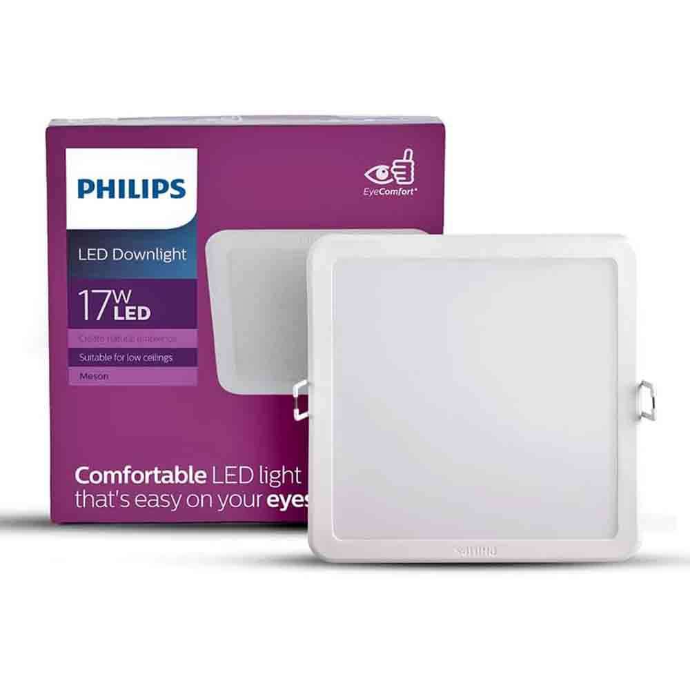 Philips 59467 17W 6500K Meson Downlight 150 SQ Recessed - White 0