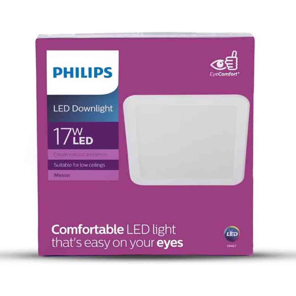 Philips 59467 17W 6500K Meson Downlight 150 SQ Recessed - White 3