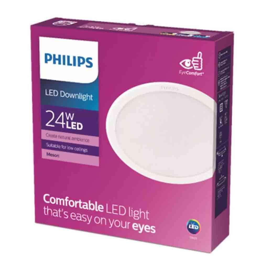 Philips 59471 Meson 3000K 200mm 24W LED Recessed Downlight - White 3