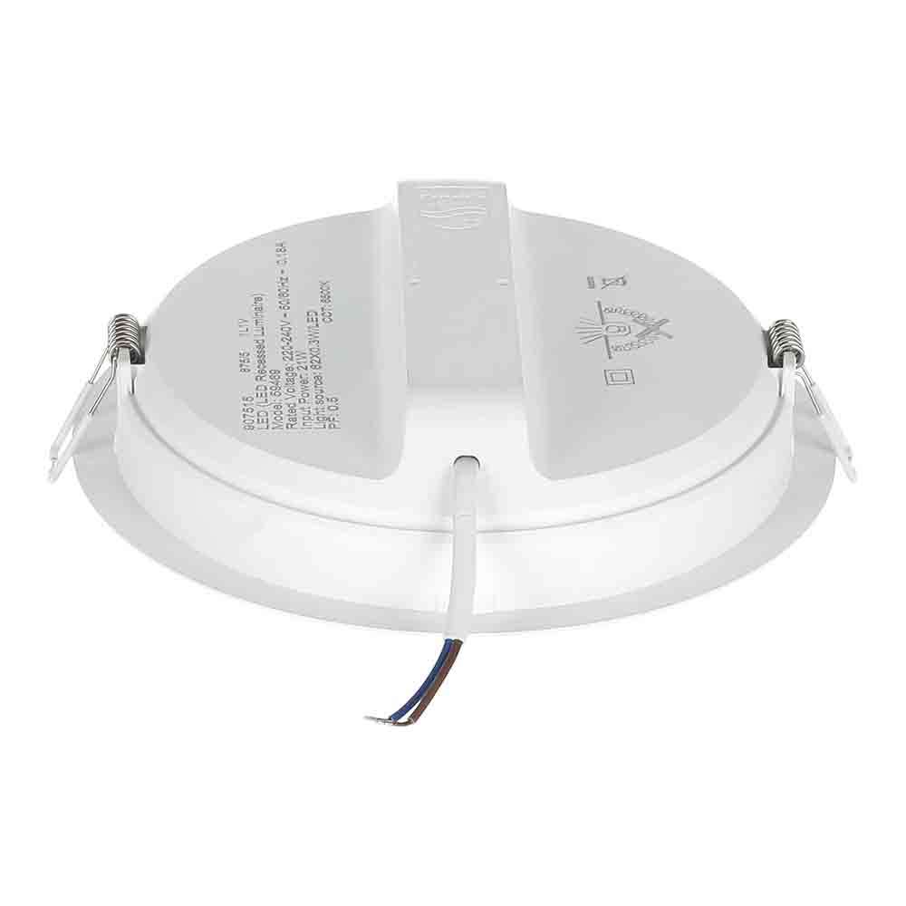Philips 59471 Meson 6500K 200mm 24W LED Recessed Downlight - White 1
