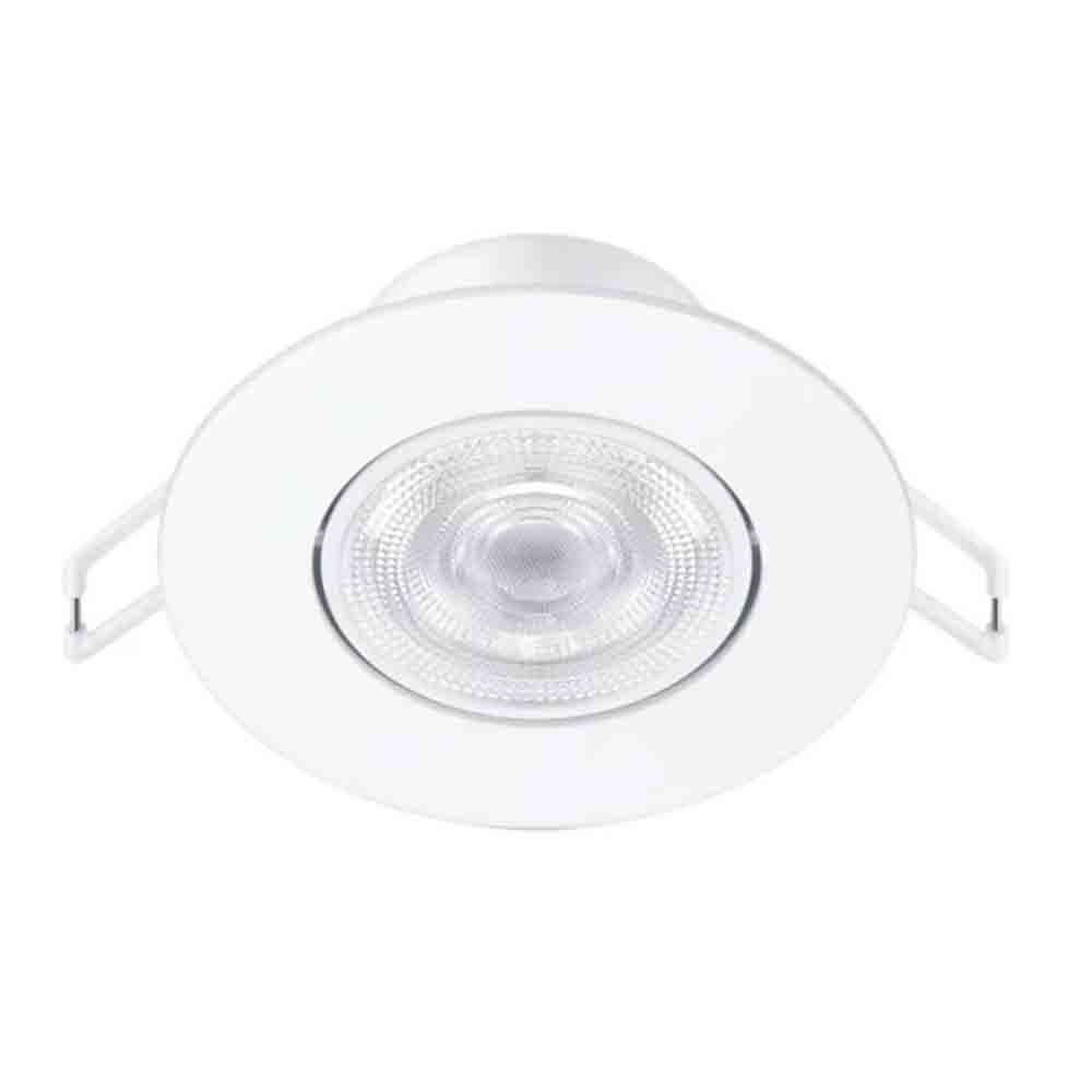 Philips SL190 RD 90mm MB 9W 4000K Recessed LED Spotlight - White 0