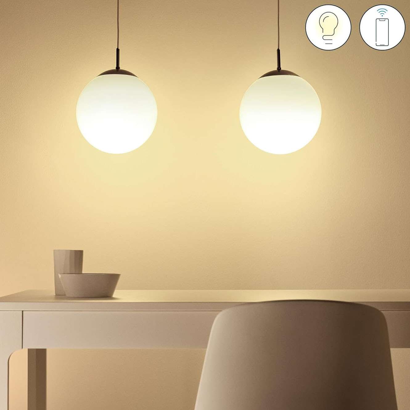 Lampadina LED Wiz E14 Smart RGBW 4.9W WiFi, Bianco E Colori, Dimmabile - Classe F