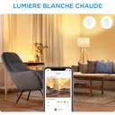 Philips WiZ Smart LED Bulb A60 E27, 50W, Amber, Wi-Fi & Bluetooth, Works with Alexa & Google Assistant 6