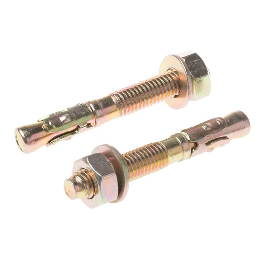 Through Bolt with Yellow Zinc Plated - Per Pcs 1