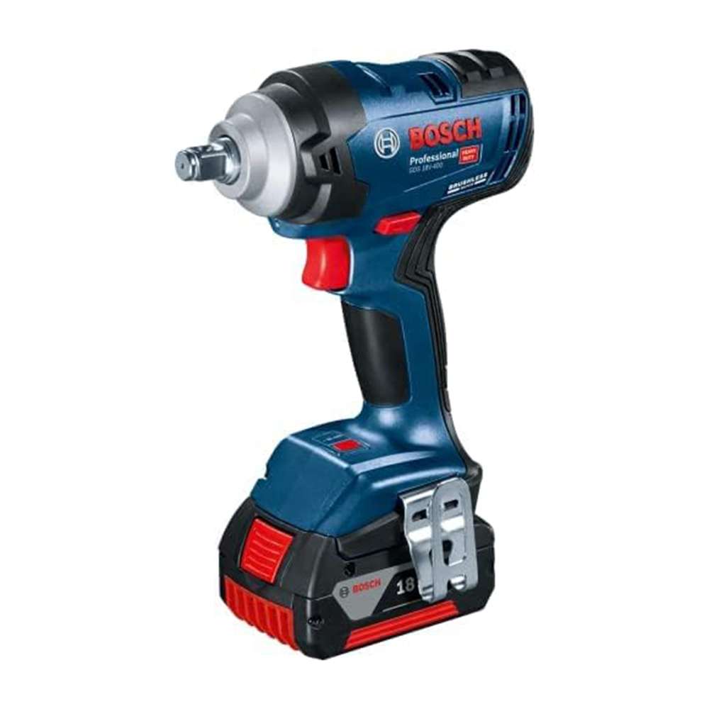 Bosch GDS 18V-400 Cordless Impact Wrench with High Torque 0