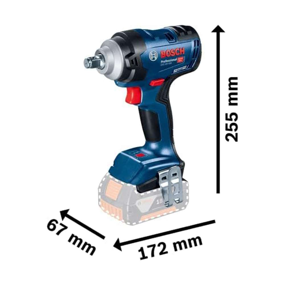 Bosch GDS 18V-400 Cordless Impact Wrench with High Torque 2