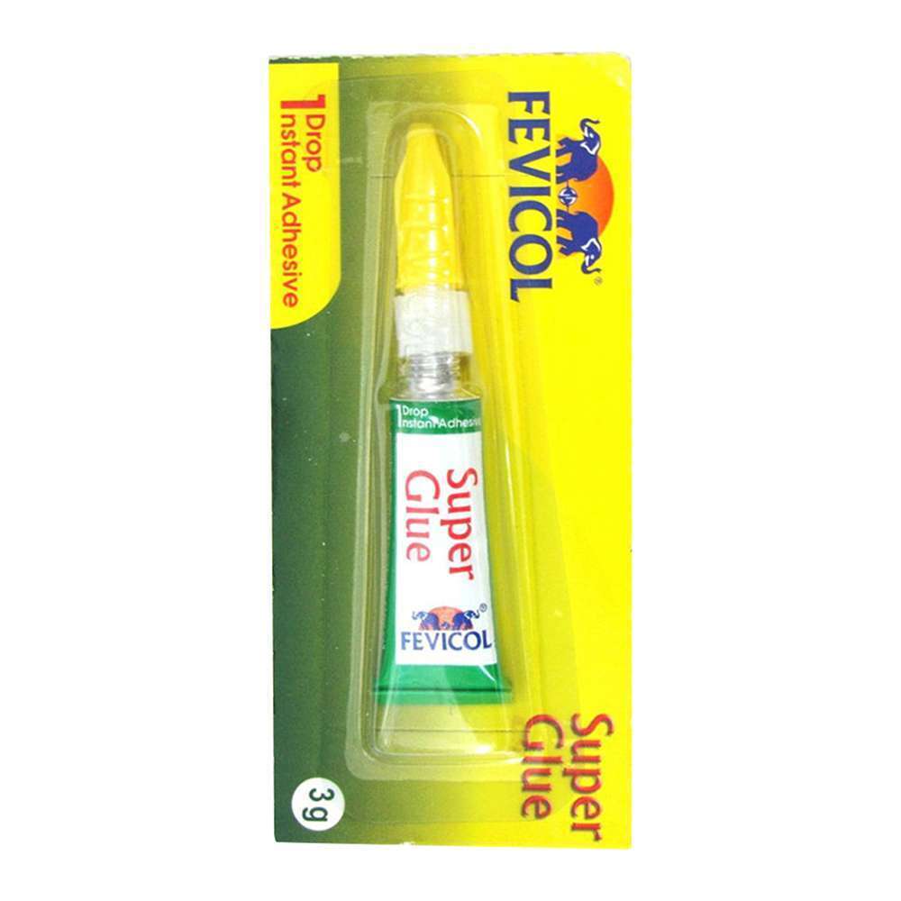 Fevicol Super Glue Tube 3gm/ Per Pcs. 1