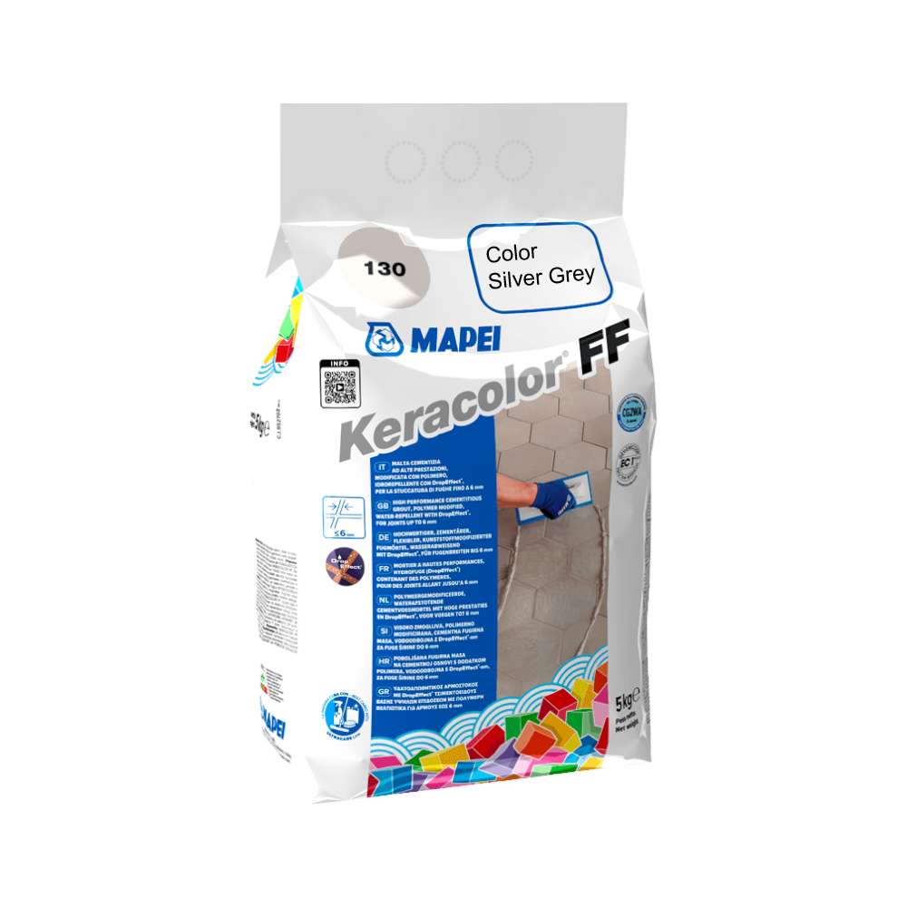 Mapei Keracolor FF-DE N. 111 Silver Grey 4 X 5Kg 0