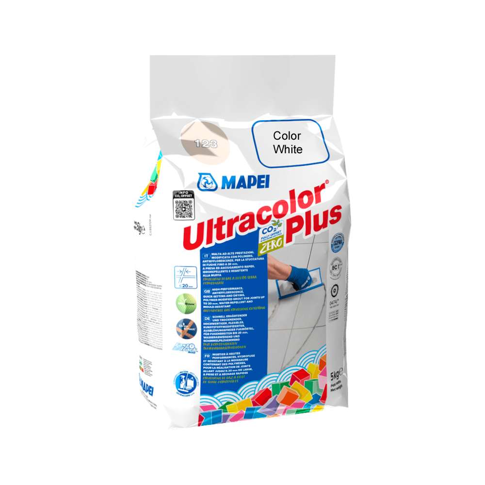 Mapei Ultracolor 5Kg 100 White 0