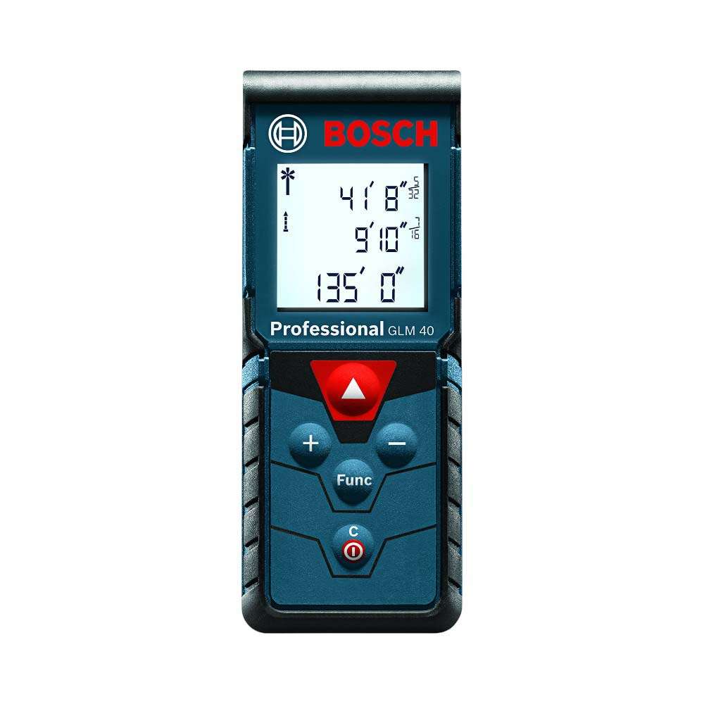 Bosch GLM 40 601072902 40M 1.5V Professional Digital Laser Measure 0