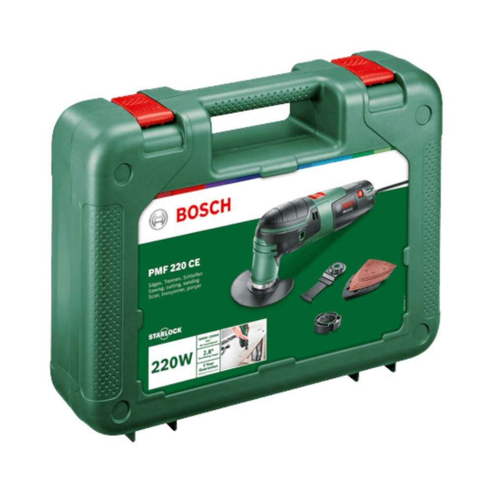 Bosch 0603102070 PMF 220 CE Multi-Functional Tool with Starlock 2
