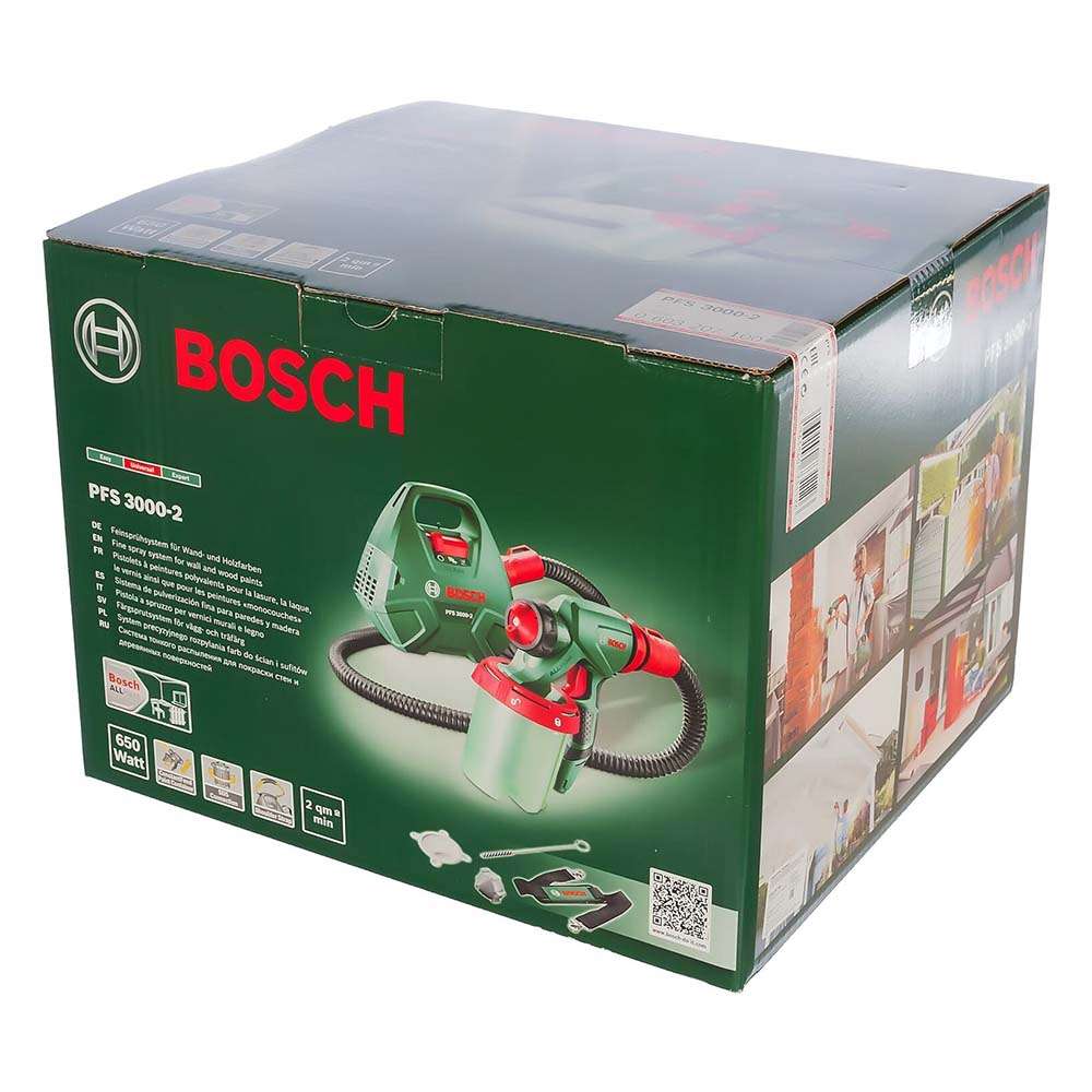 مجموعة رش الطلاء بوش (PFS 3000-2) استطاعة (650W) يعمل بكهرباء (220V) موديل (603207170) 10