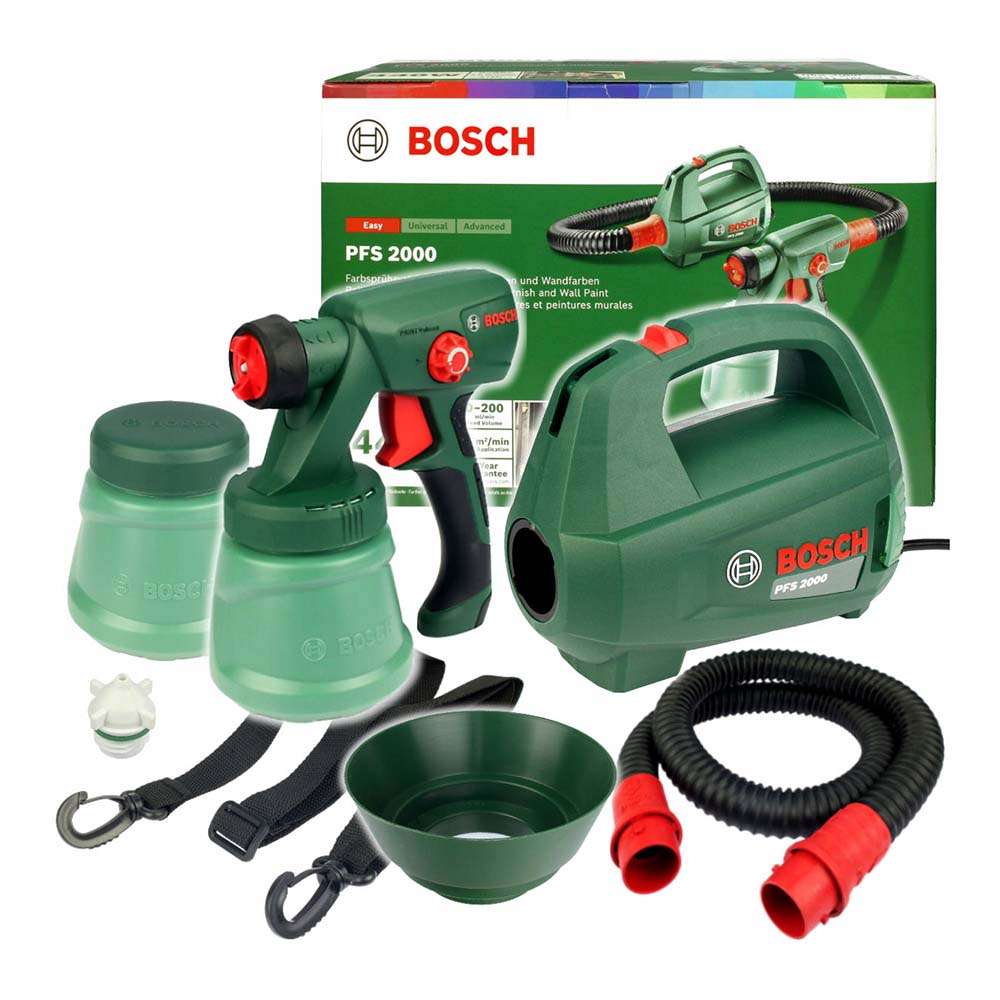 مجموعة رش الطلاء الكهربائي من بوش (Bosch) استطاعة (440W) تعمل بجهد (220V) سلسلة (PFS 2000) موديل (603207370) 9