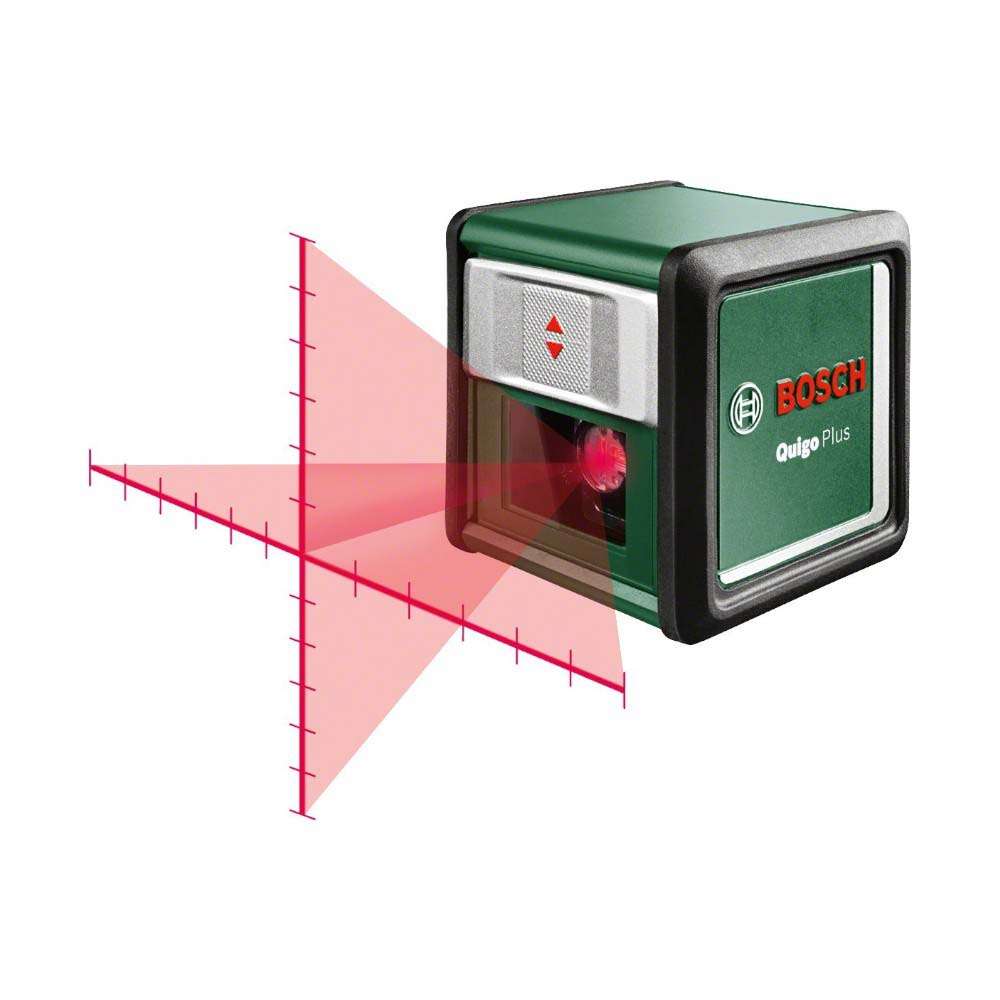 Bosch Quigo Plus (603663600) 10M Self Levelling Cross Line Laser Set with Tripod 1