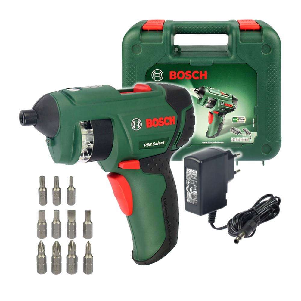 Bosch 603977071 PSR 2.0Ah Li-Ion Cordless Screwdriver 9