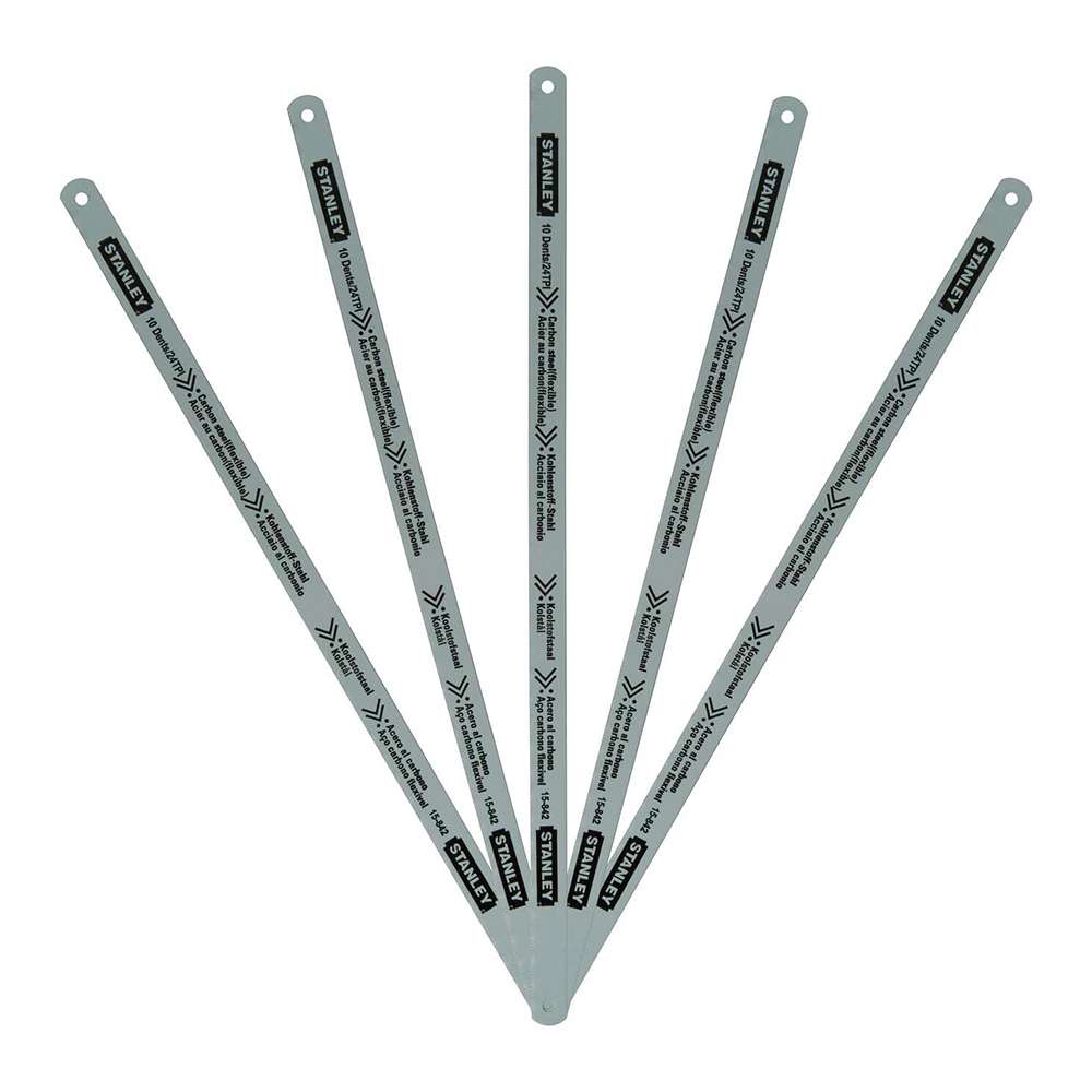 Stanley 1-15-842 300mm Lion Carbon Steel Hacksaw Blade - 100 Pcs/Box 1