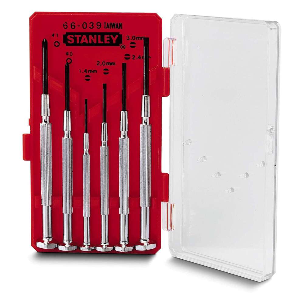Stanley 66-039 Anti-Slip Grip Precision Screwdriver - 6 Pcs/Set 3