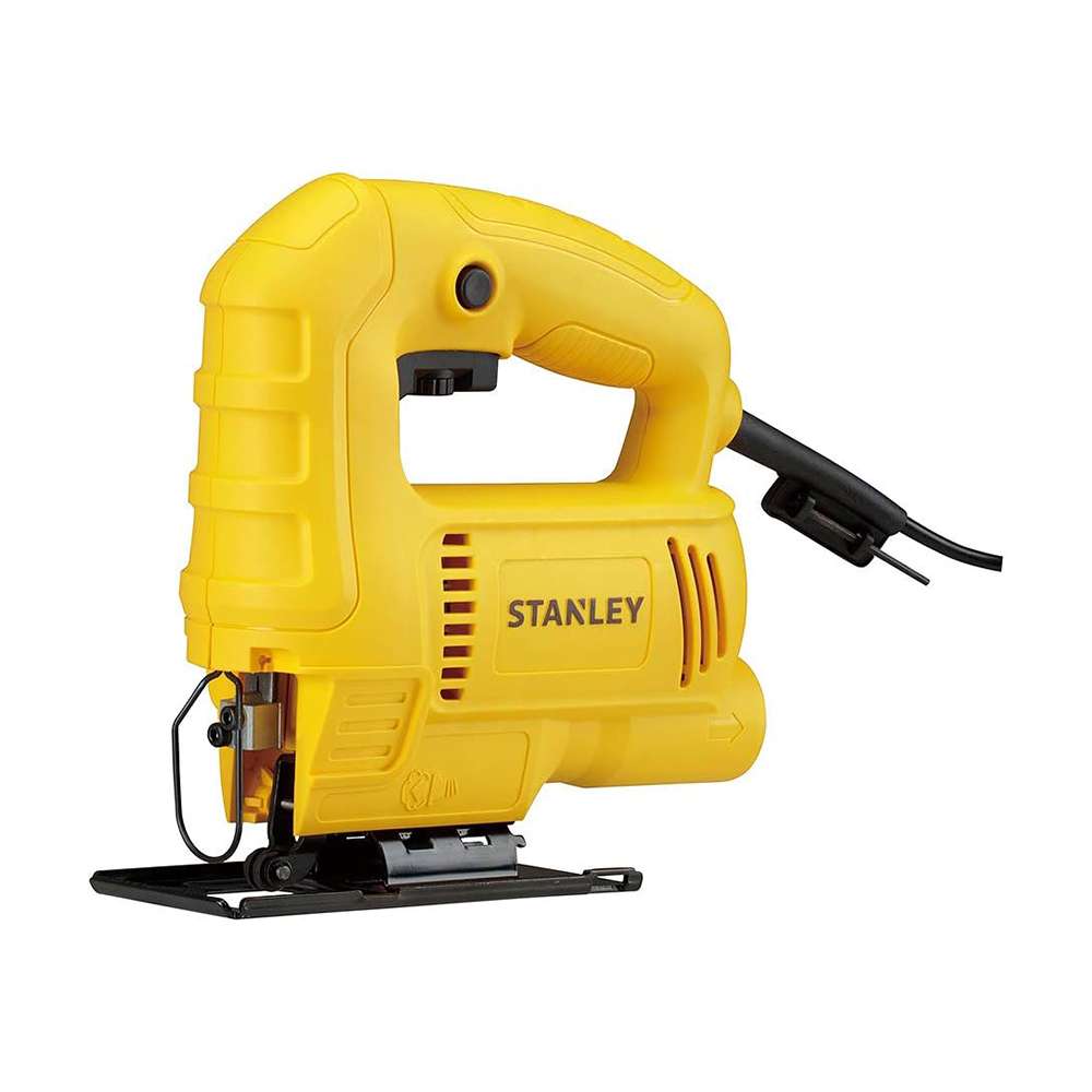 Stanley SJ45 450W Corded Wood Cutting Jigsaw with Variable Speed - Yellow/Black 0