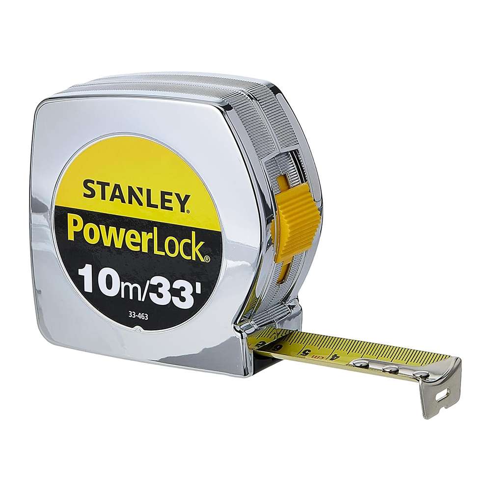 Stanley STHT33463-8 10m PowerLock Tape Measure with 25mm Blade Width 0