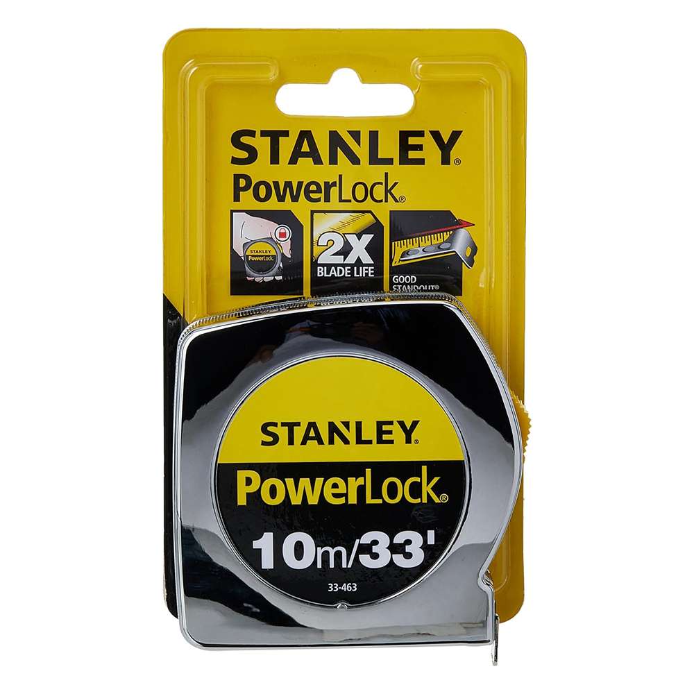 Stanley STHT33463-8 10m PowerLock Tape Measure with 25mm Blade Width 4