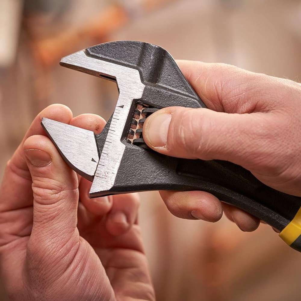 Stanley STA013125 150mm Quick Adjustable Wrench - Black/Yellow 6