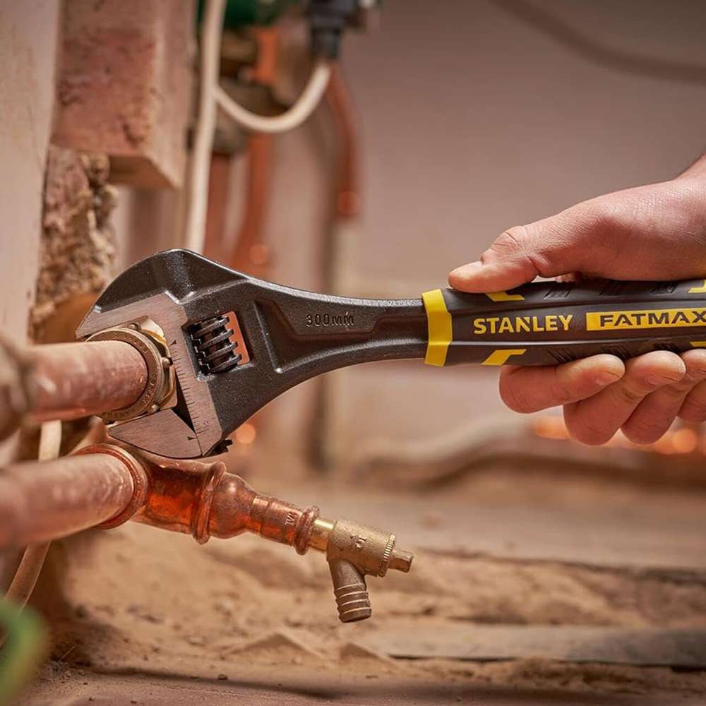 Stanley STA013125 150mm Quick Adjustable Wrench - Black/Yellow 7