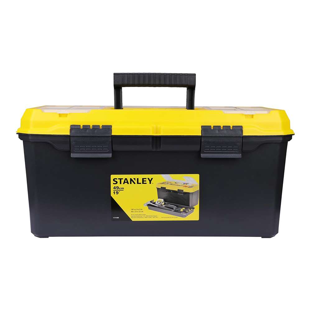 Stanley 1-71-950 19" Plastic Multiple Compartsment Tool Box 0