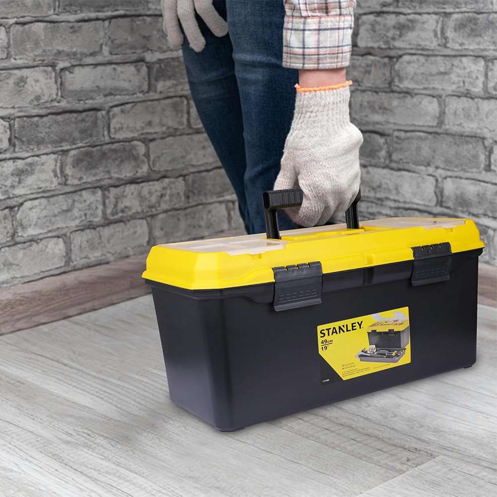 Stanley 1-71-950 19" Plastic Multiple Compartsment Tool Box 9