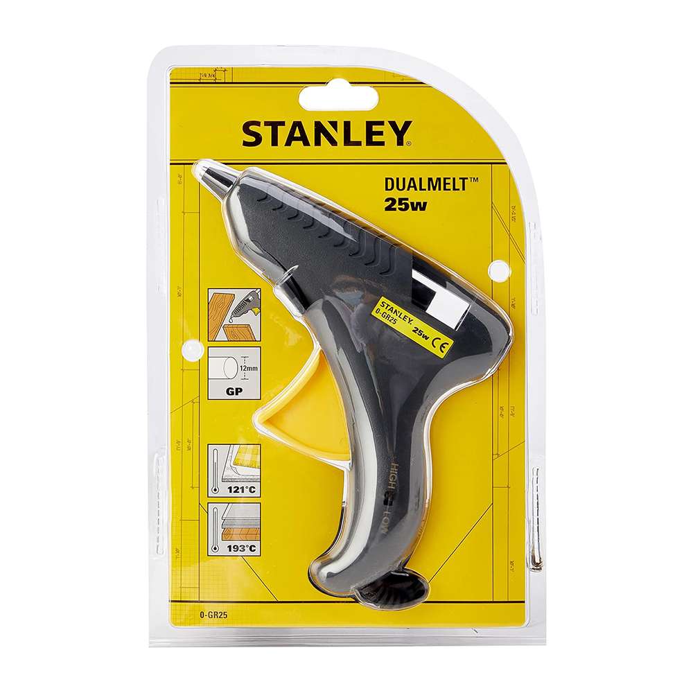 Stanley STA0GR25 25W Trigger Feed Dual Melt Glue Gun - Multicolor 2
