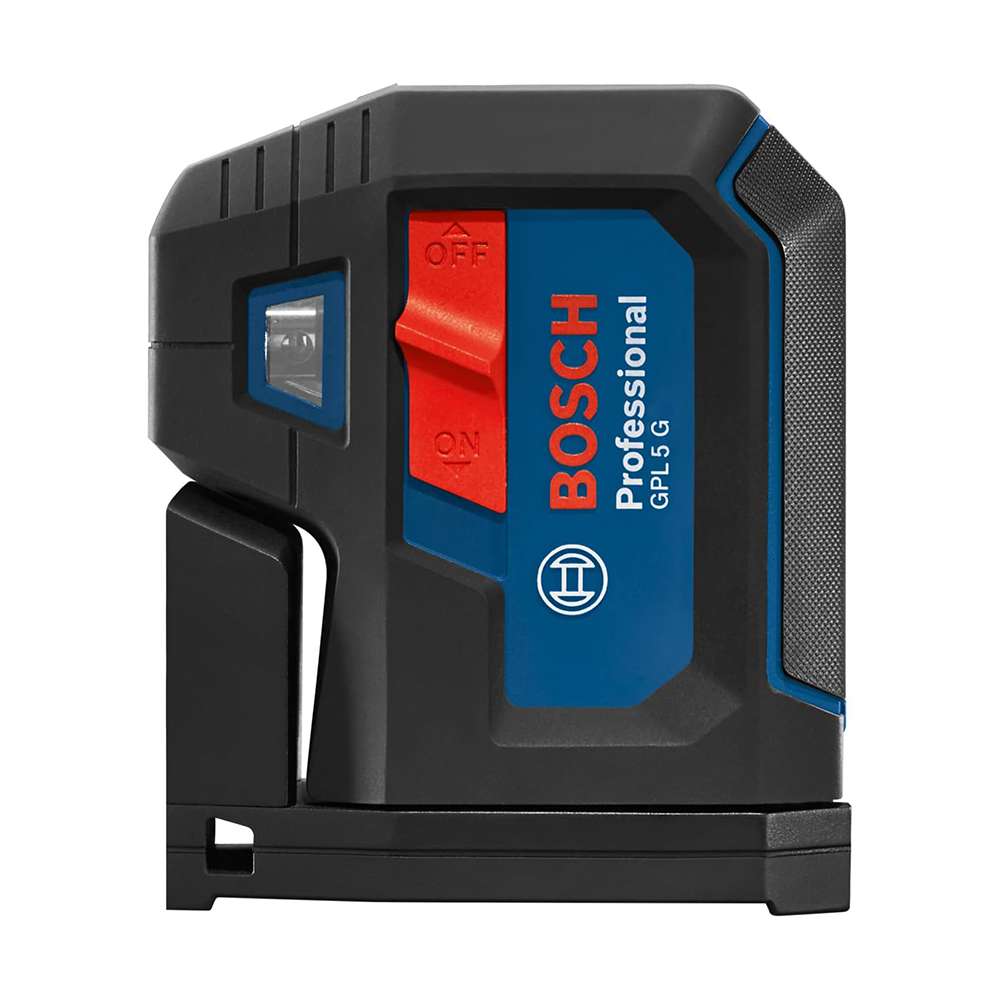 Bosch GPL 5 G 5-Point Laser Level with IP65 Protection and Mounting System - Green 1