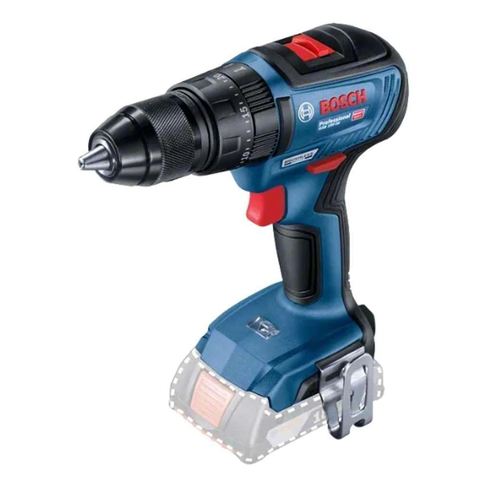 Bosch GSB 18V-50 Professional Cordless Combi Drill Battery and Charger Not Included 0