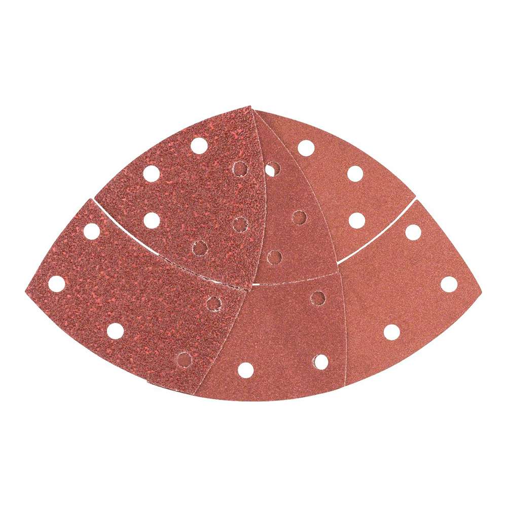 Bosch 2609256A67 Home and Garden Sanding Sheet 10 Pcs Set for Multi-Sanders - Brown 0