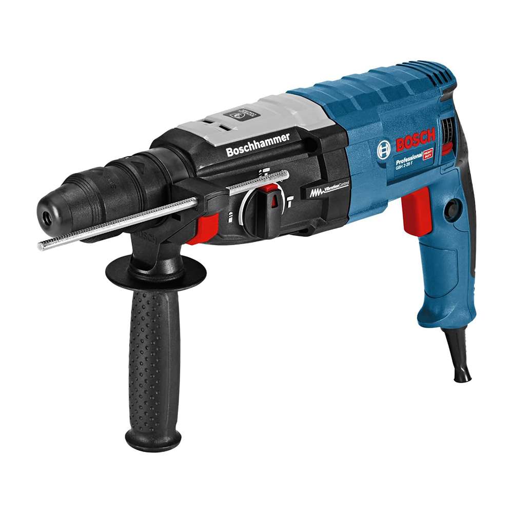 Bosch GBH 2-28 F Rotary Hammer with SDS+ Chuck 880W and Kickback Control 0