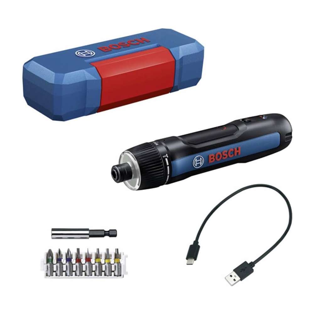 Bosch GO 3 Cordless Screwdriver 8-Piece Set USB-C Mini Case 2