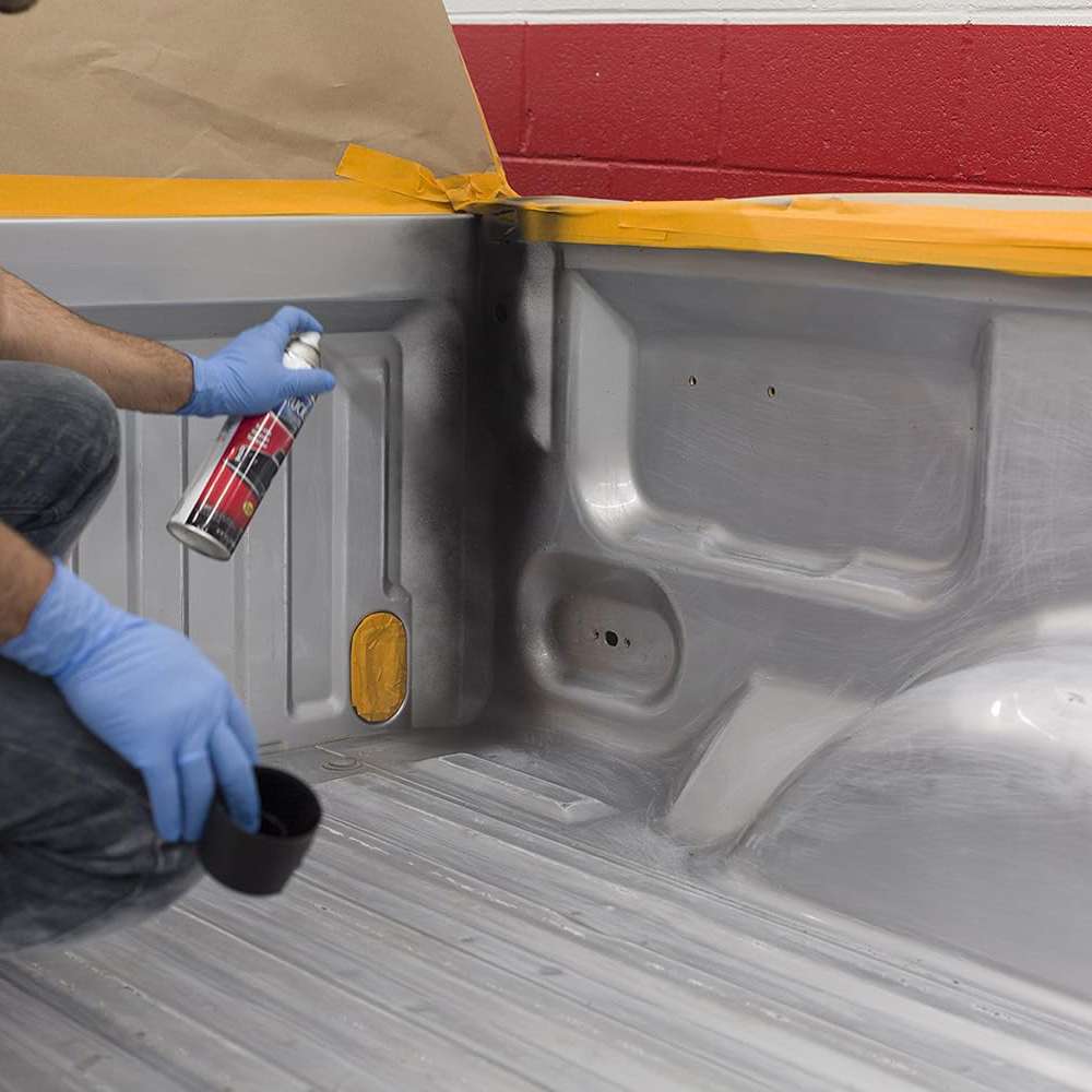 Rust-Oleum 15oz Stops Rust Truck Bed Coating Spray Paint - Black 1