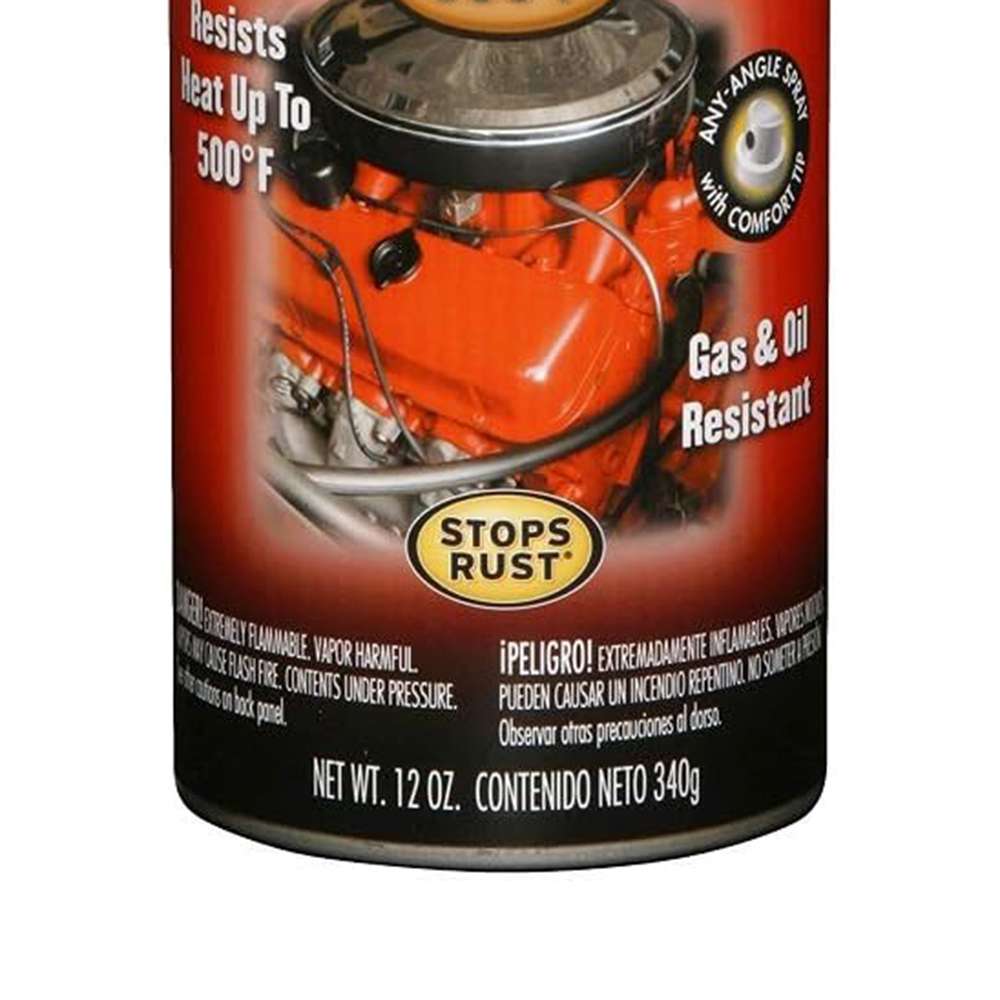 Rust-Oleum 12oz Automotive Engine Enamel Gloss Spray Paint - Black 2